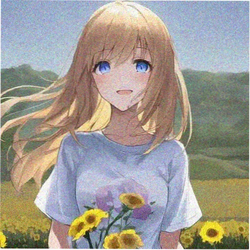 狼与美女剧场版角色白鸦头像